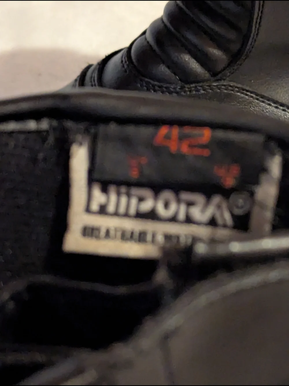 Men's Black Motorcycle Boots